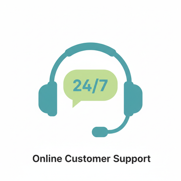 24/7 Customer Support Icon